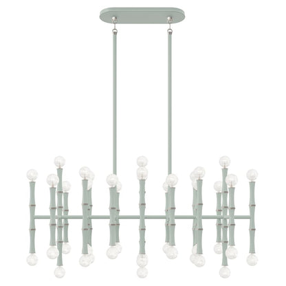 Robert Abbey Kane 42 Light 38" Wide Abstract Chandelier