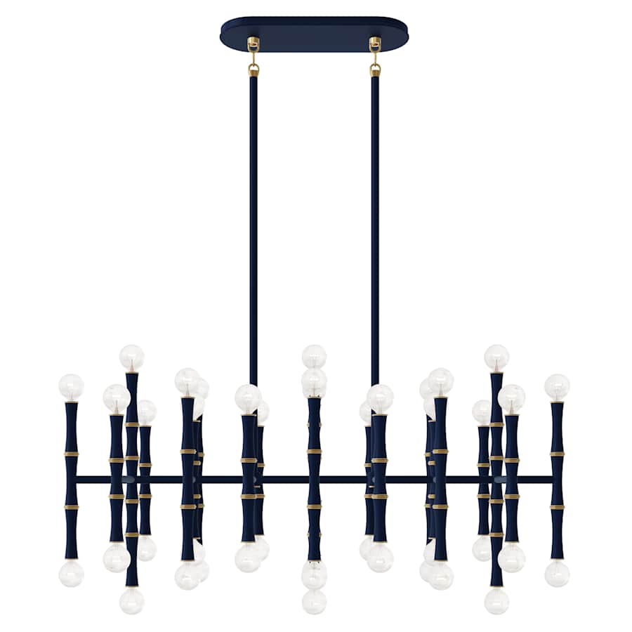 Robert Abbey Kane 42 Light 38" Wide Abstract Chandelier