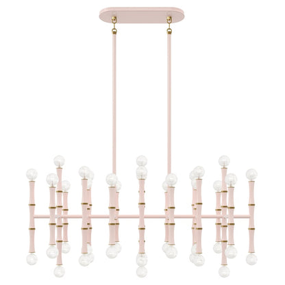 Robert Abbey Kane 42 Light 38" Wide Abstract Chandelier