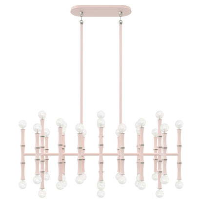 Robert Abbey Kane 42 Light 38" Wide Abstract Chandelier