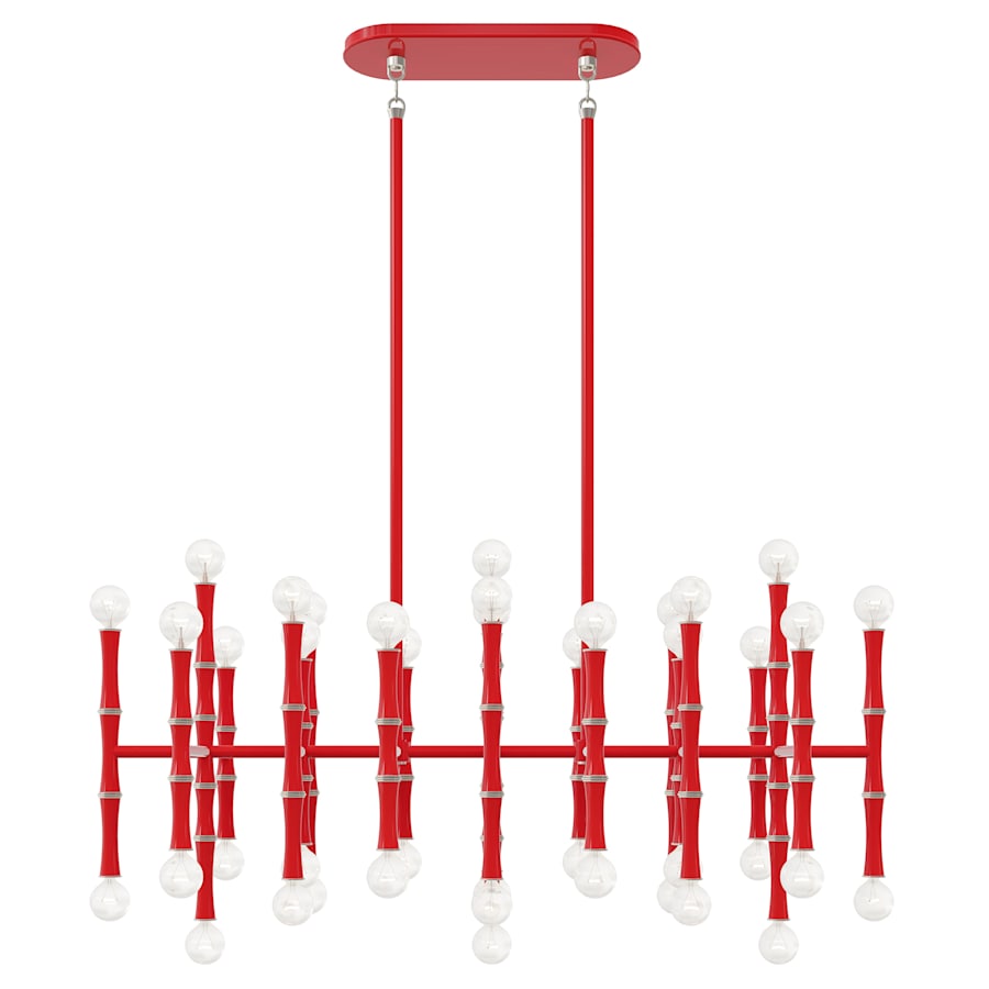 Robert Abbey Kane 42 Light 38" Wide Abstract Chandelier