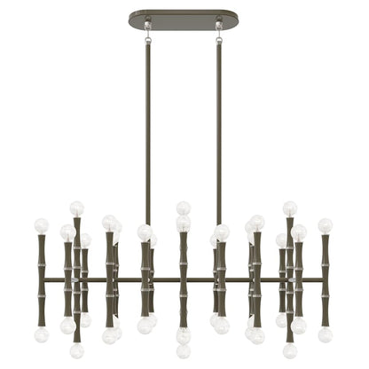 Robert Abbey Kane 42 Light 38" Wide Abstract Chandelier