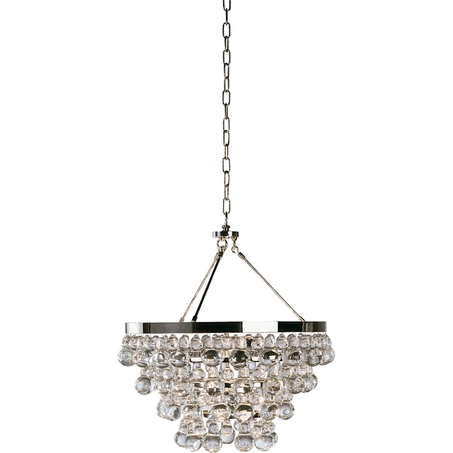 Robert Abbey Bling 4 Light 21" Wide Waterfall Chandelier