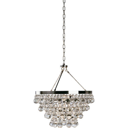 Robert Abbey Bling 4 Light 21" Wide Waterfall Chandelier