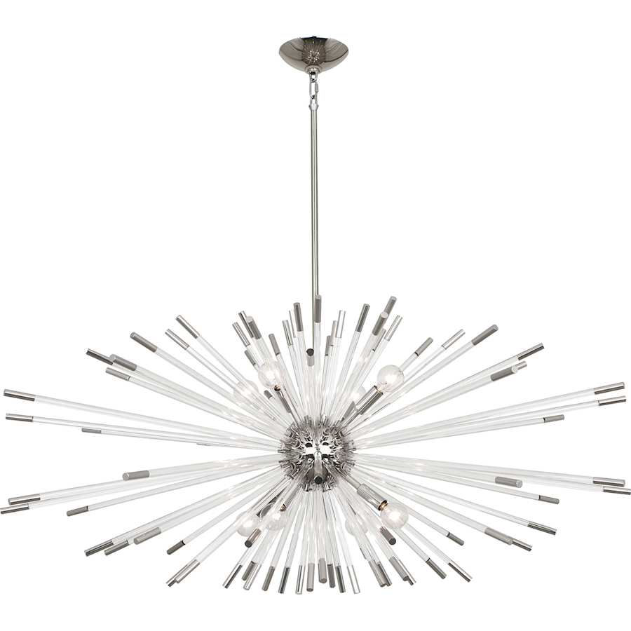 Robert Abbey Andromeda 8 Light 46" Wide Sputnik Chandelier