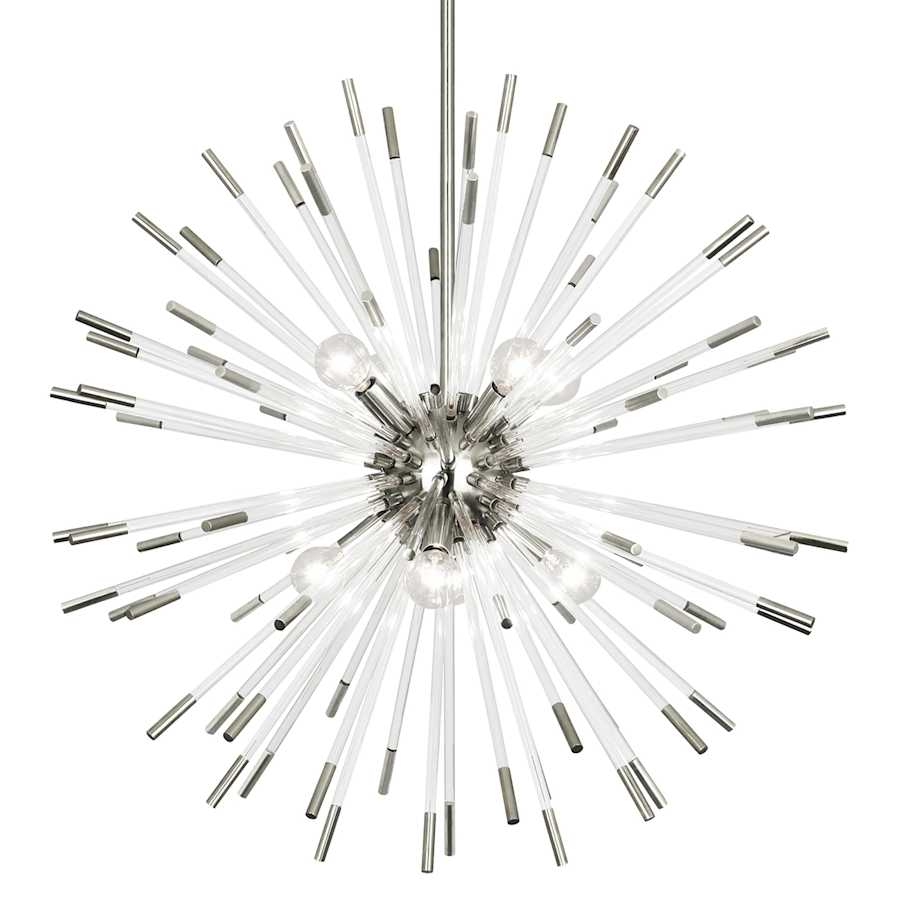 Robert Abbey Andromeda 8 Light 28" Wide Sputnik Chandelier