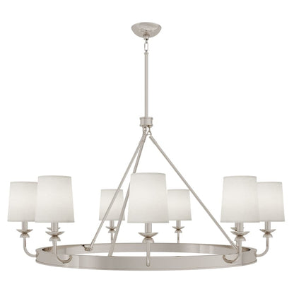 Robert Abbey William 9 Light 49" Wide Chandelier