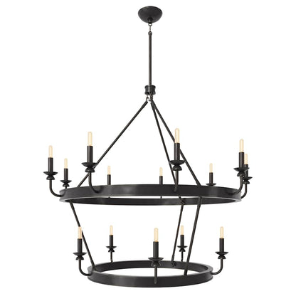 Robert Abbey William 14 Light 49" Wide Chandelier