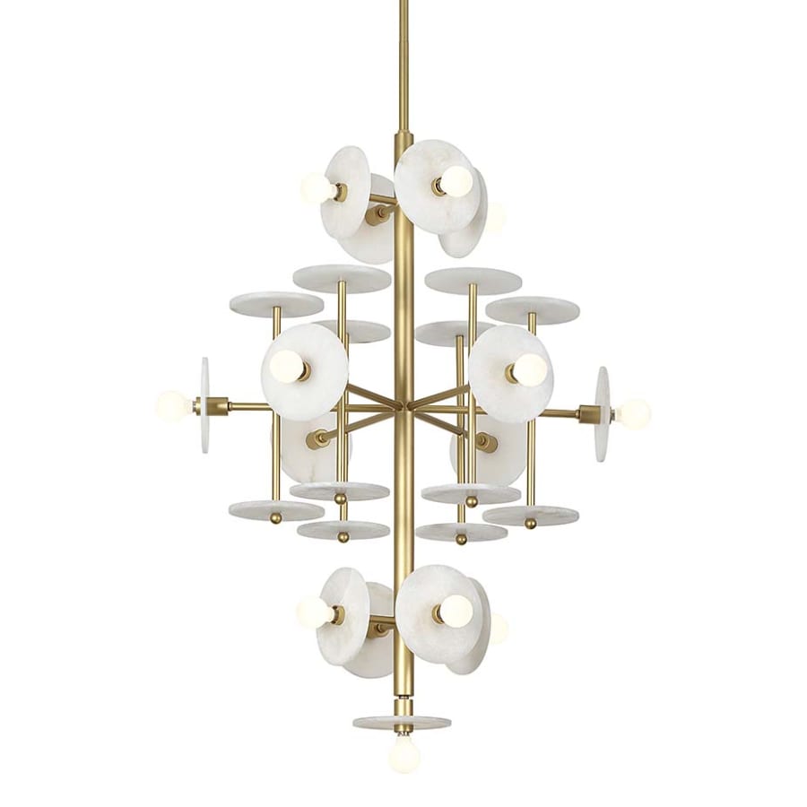 Savoy House Amani 15 Light 30" Wide Sputnik Chandelier