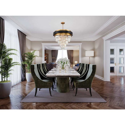 Savoy House Marquise 9 Light 30" Wide Chandelier