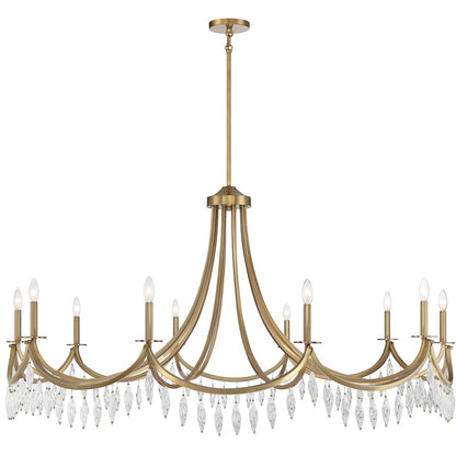 Savoy House Kameron 10 Light 60" Wide Crystal Chandelier