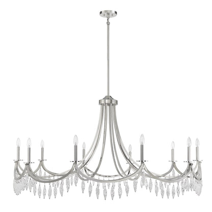 Savoy House Kameron 10 Light 60" Wide Crystal Chandelier