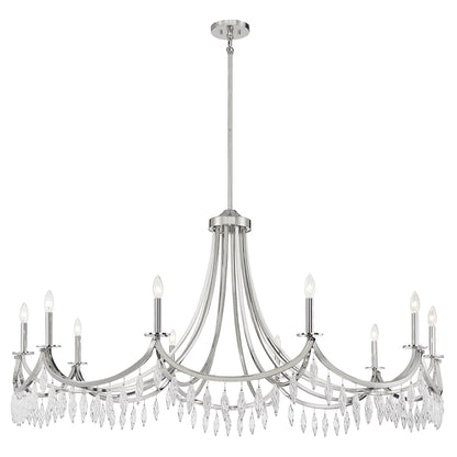 Savoy House Kameron 10 Light 60" Wide Crystal Chandelier