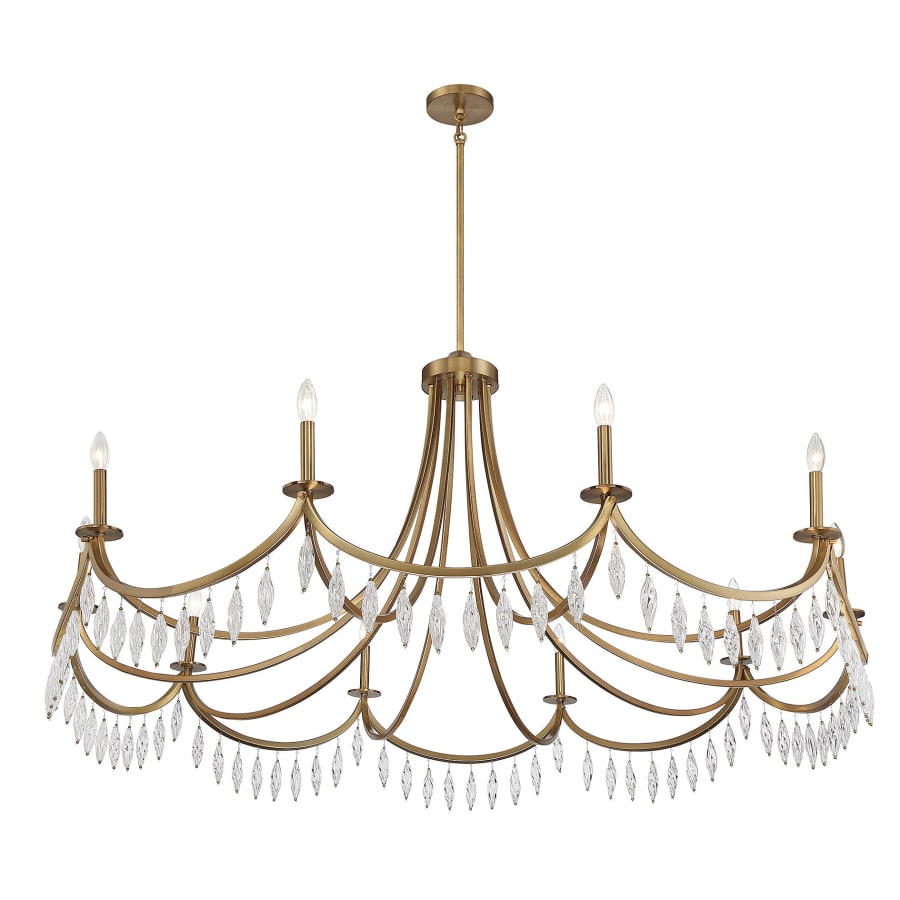 Savoy House Kameron 10 Light 60" Wide Crystal Chandelier