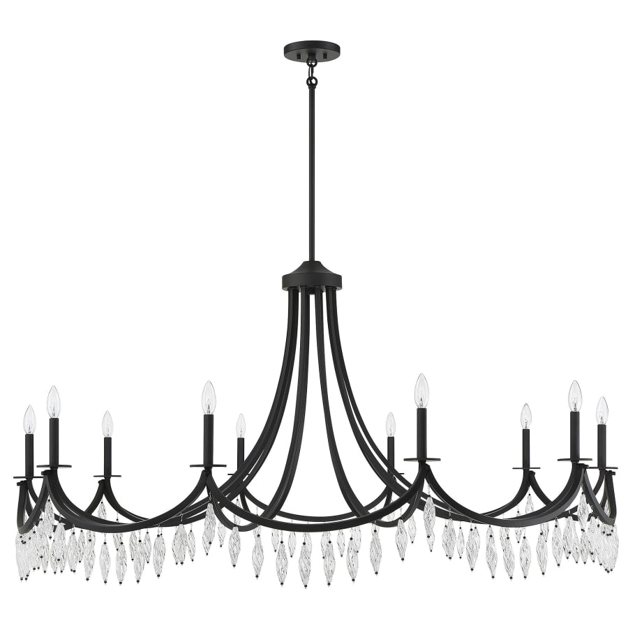 Savoy House Kameron 10 Light 60" Wide Crystal Chandelier
