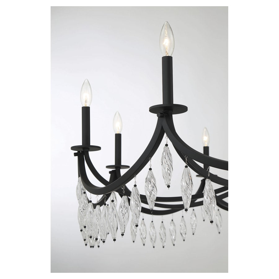 Savoy House Kameron 10 Light 60" Wide Crystal Chandelier