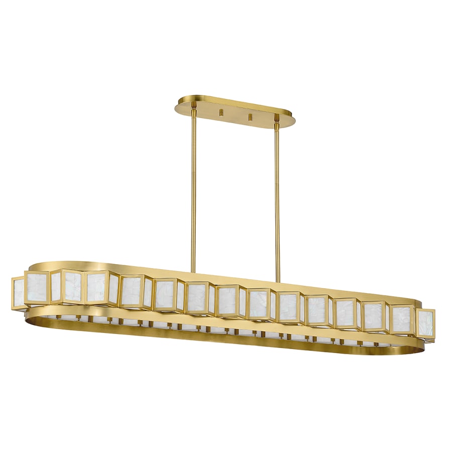 Savoy House Gideon 8 Light 48" Wide Linear Chandelier