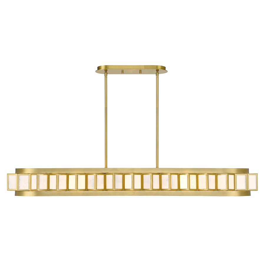 Savoy House Gideon 8 Light 48" Wide Linear Chandelier