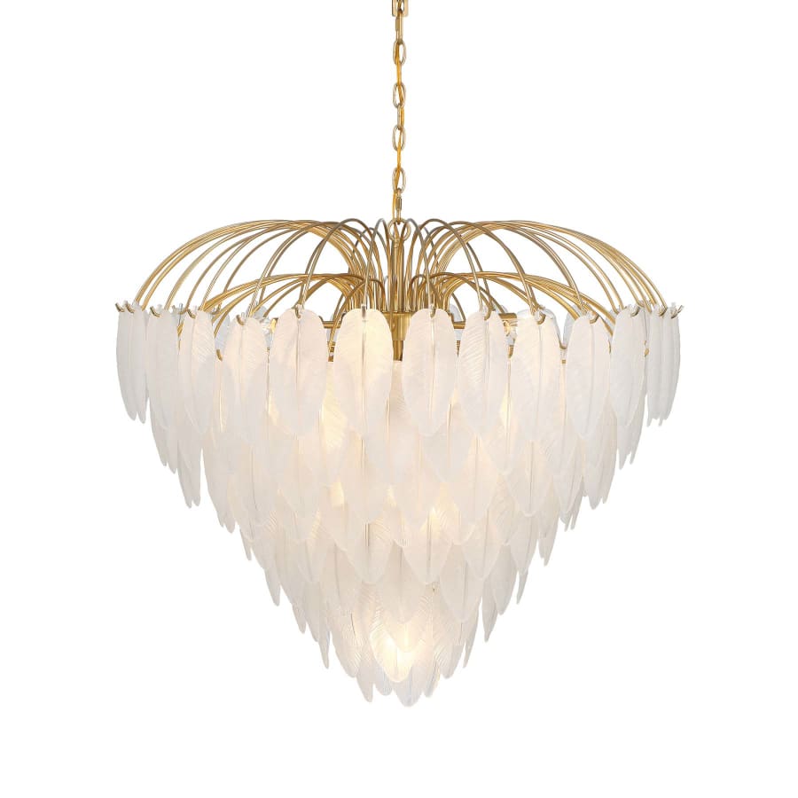 Savoy House Boa 15 Light 34" Wide Waterfall Chandelier