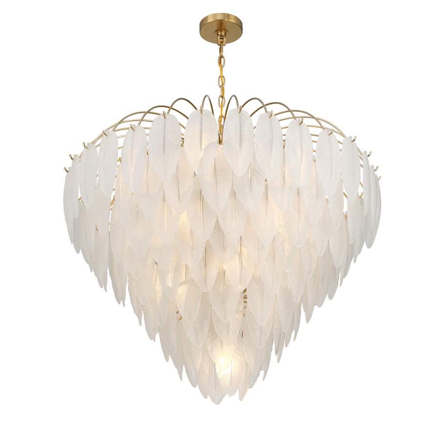 Savoy House Boa 15 Light 34" Wide Waterfall Chandelier