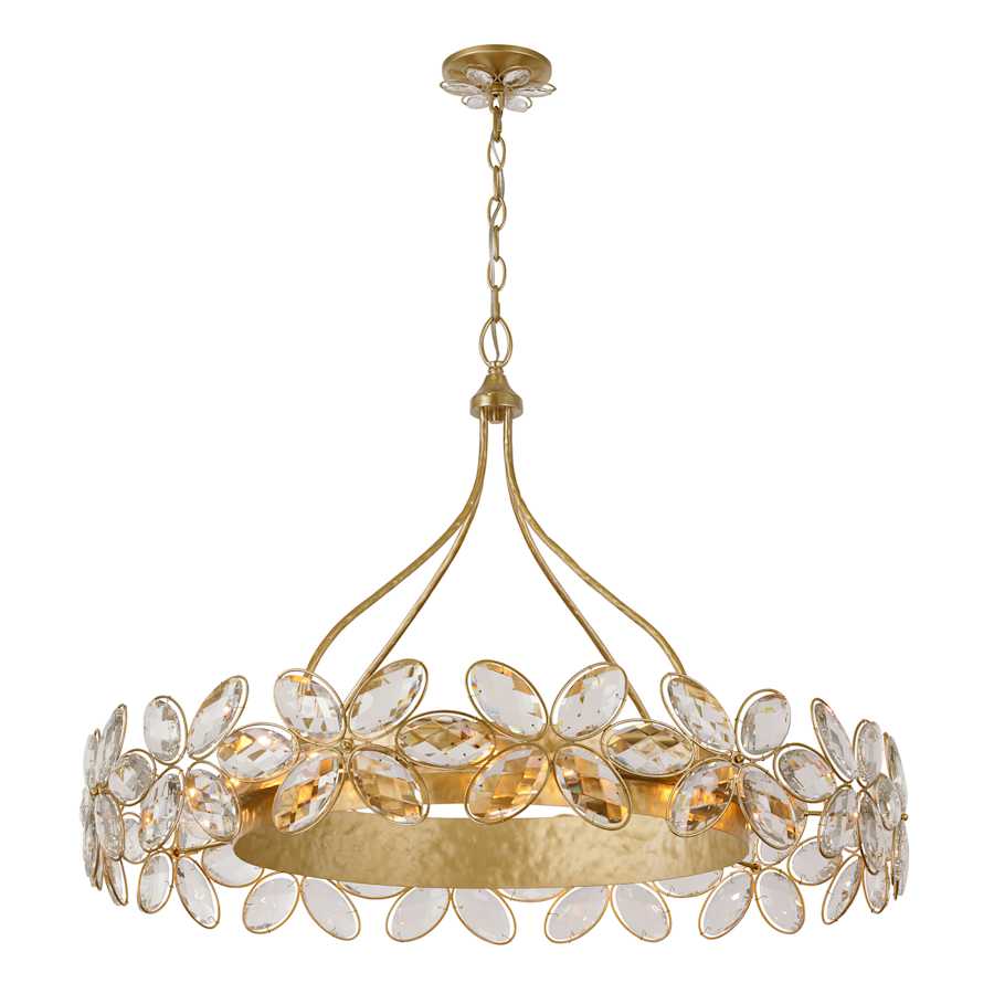 Savoy House Marbella 14 Light 36" Wide Ring Chandelier