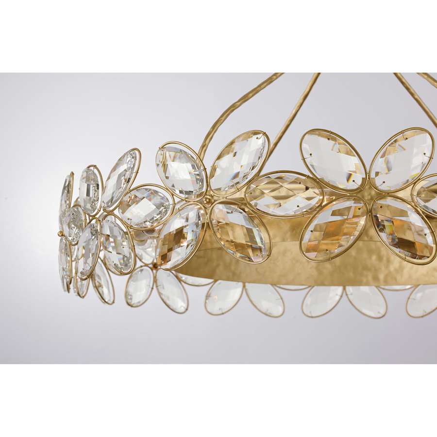 Savoy House Marbella 14 Light 36" Wide Ring Chandelier