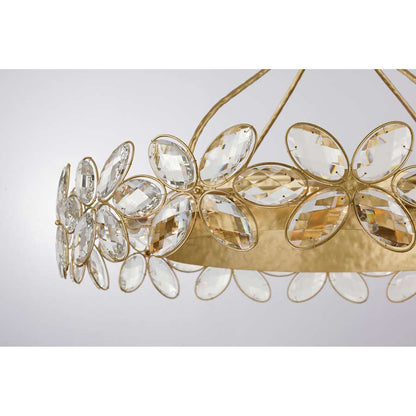 Savoy House Marbella 14 Light 36" Wide Ring Chandelier