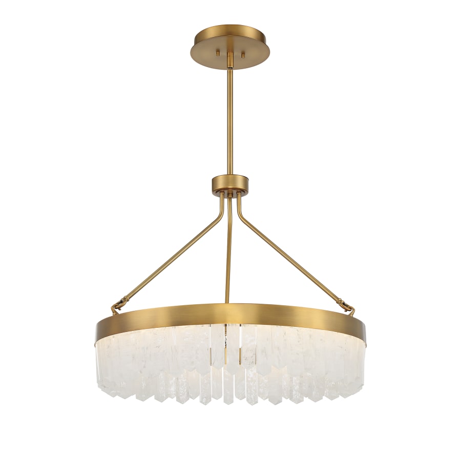 Savoy House Landon 27" Wide LED Crystal Ring Chandelier