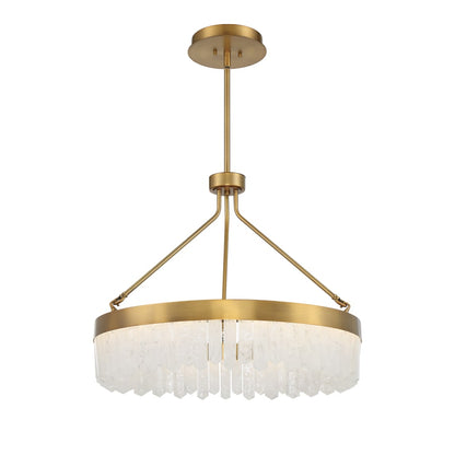 Savoy House Landon 27" Wide LED Crystal Ring Chandelier