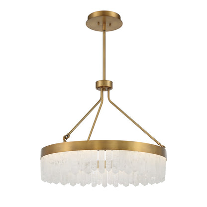 Savoy House Landon 27" Wide LED Crystal Ring Chandelier
