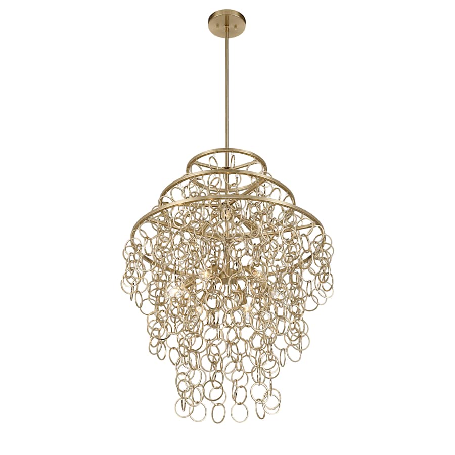 Savoy House Setentas 9 Light 28" Wide Abstract Pendant