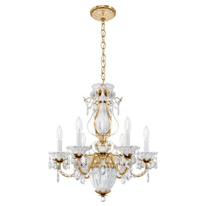 Schonbek Bagatelle 6 Light 21" Wide Crystal Empire Chandelier