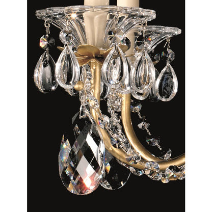 Schonbek Bagatelle 8 Light 27" Wide Crystal Empire Chandelier