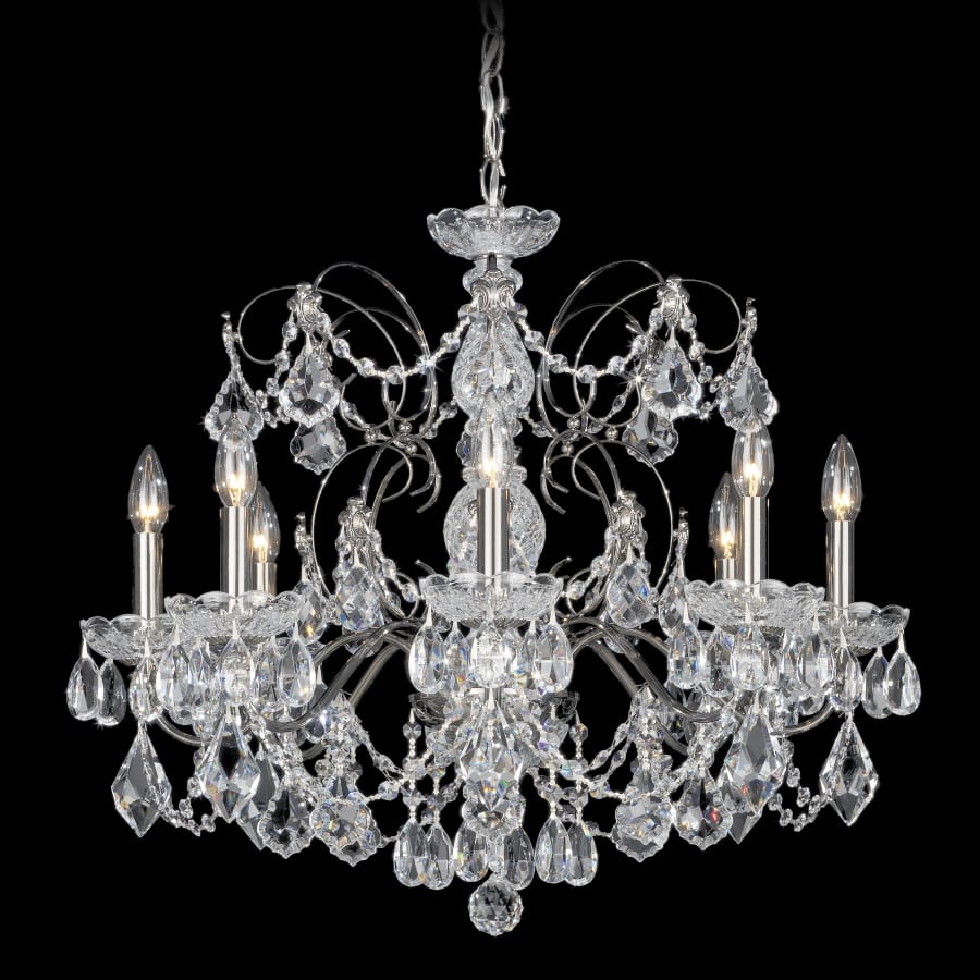 Schonbek Century 8 Light 24" Wide Crystal Chandelier