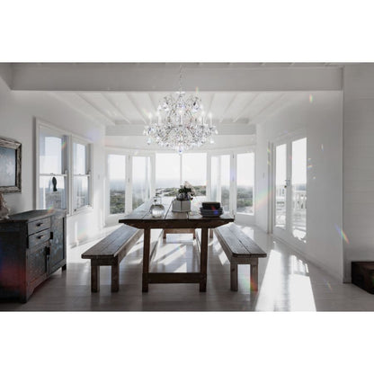 Schonbek Century 8 Light 24" Wide Crystal Chandelier