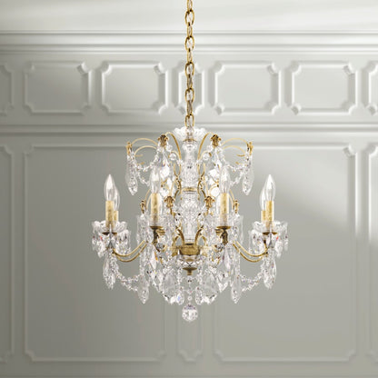 Schonbek Century 8 Light 24" Wide Crystal Chandelier