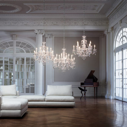 Schonbek Sterling 25 Light 45" Wide Crystal Chandelier with Heritage Crystals