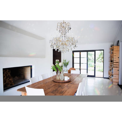 Schonbek New Orleans 10 Light 28" Wide Crystal Chandelier with Heritage Crystals