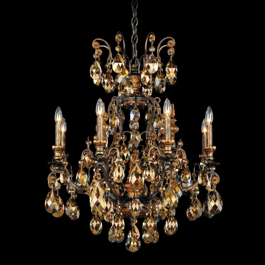 Schonbek Renaissance 8 Light 27" Wide Crystal Chandelier