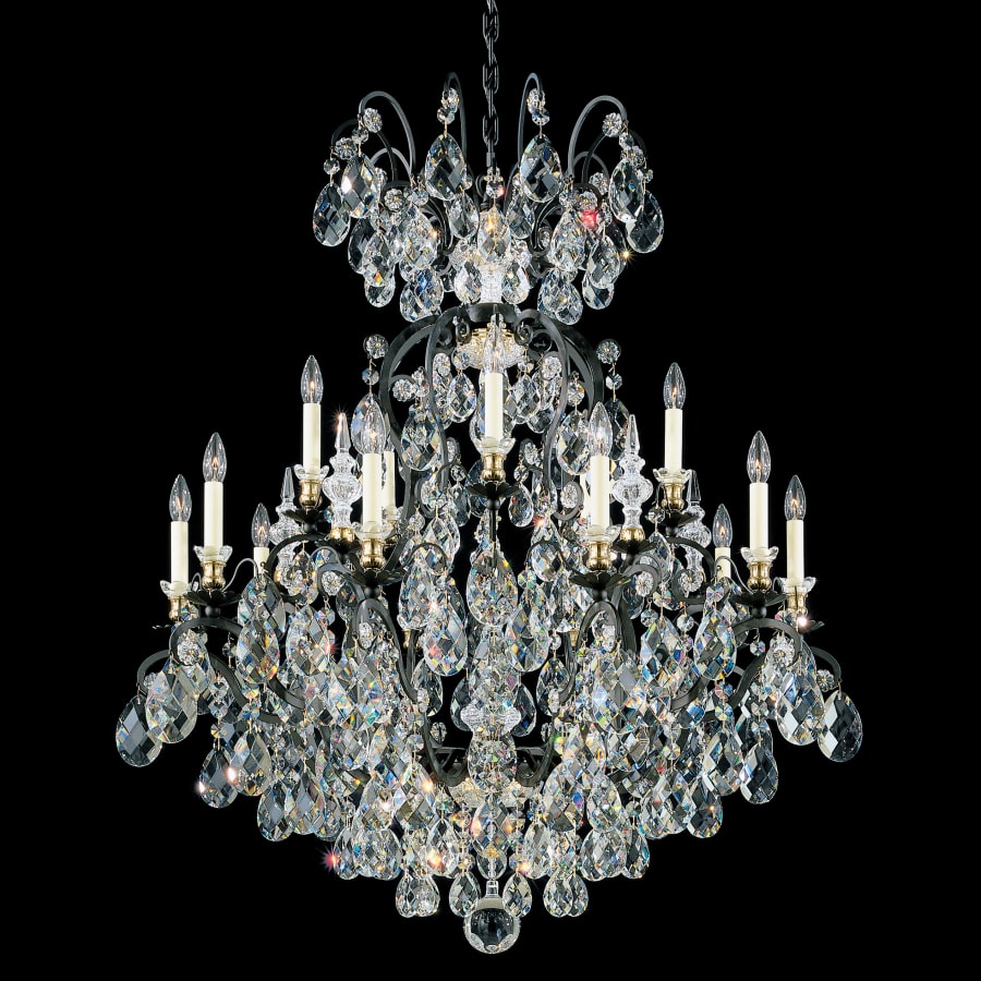 Schonbek Renaissance 15 Light 38" Wide Crystal Chandelier