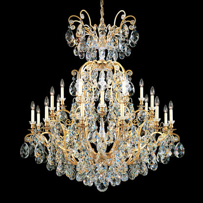 Schonbek Renaissance 24 Light 45" Wide Crystal Chandelier