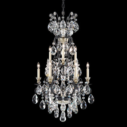 Schonbek Renaissance 9 Light 21" Wide Crystal Chandelier