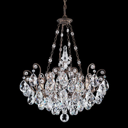 Schonbek Renaissance 8 Light 27" Wide Crystal Chandelier