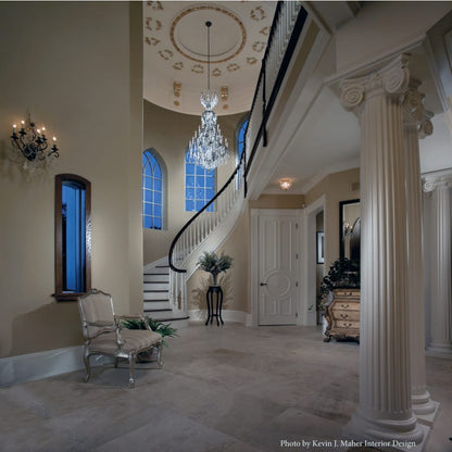 Schonbek Renaissance 18 Light 40" Wide Crystal Chandelier