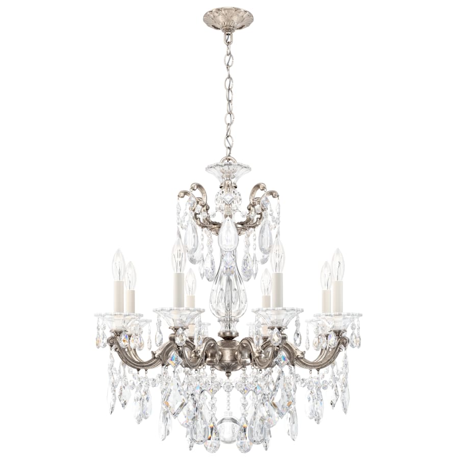 Schonbek La Scala 8 Light 25" Wide Crystal Chandelier