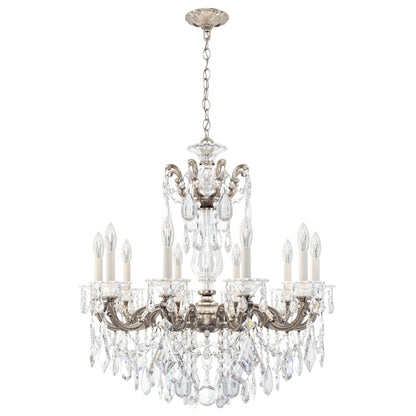 Schonbek La Scala 10 Light 28" Wide Crystal Chandelier