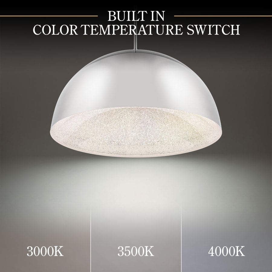 Schonbek Beyond Stardust 23" Wide LED Pendant with Clear Optic Crystal
