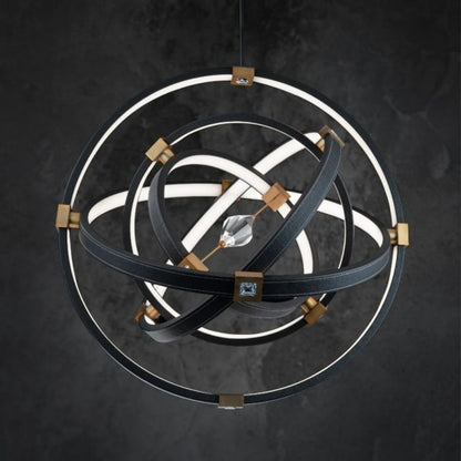Schonbek Beyond Atomic 37" Wide LED Crystal Pendant