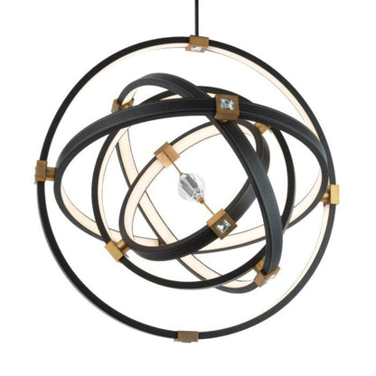 Schonbek Beyond Atomic 37" Wide LED Crystal Pendant