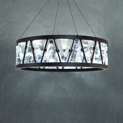 Schonbek Beyond Corinth 33" Wide LED Crystal Pendant